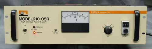 Bertan 210-05R HV Power Supply 0-5kV 0-40ma either polarity High Voltage DC