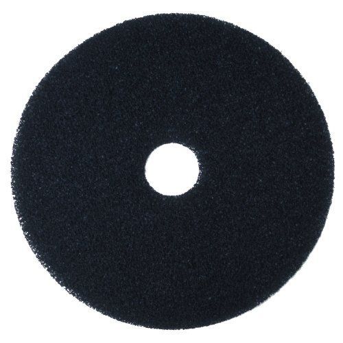 3m black stripper pad 7200, 20&#034; floor care pad (case of 5) for sale