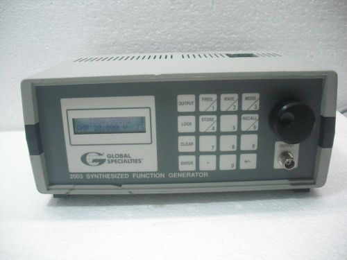 2003 Synthesized Function Generator 105-2203 ECL B