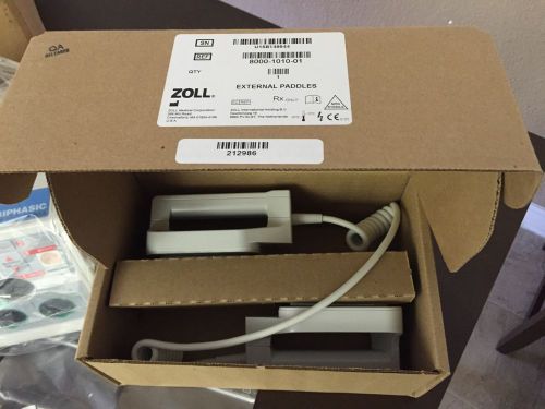 Zoll medical external hard paddle/new part# 8000-1010-01 for sale