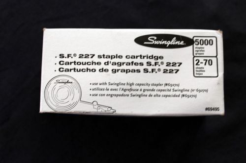 Swingline 69495 SF227 Heavy-Duty Staple Cartridge Refill for 69270 3/8&#034; 5000ct