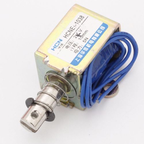 Hcne1-1038 dc24v 5n/10mm precise pull-push-type solenoid electromagnet for sale