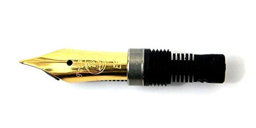 Pelikan M200 Stainless Steel Gold-Plated Replacement Nib, Extra Fine Point, Each