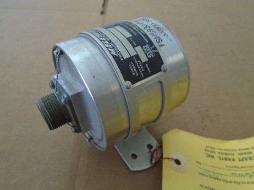 1 EA MELETRON PRESSURE ACTUATED SWITCH     P/N: 4101-22B-28   1989 OVERHAULED