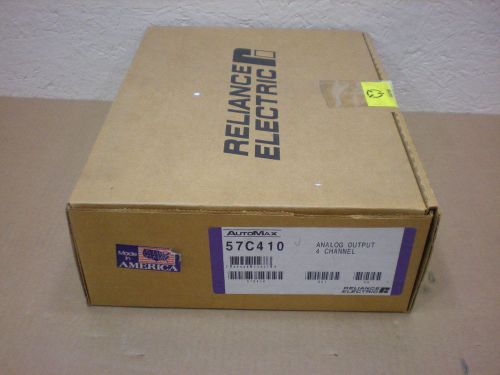 1 NIB RELIANCE ELECTRIC 57C410 ANALOG OUTPUT 4 CHANNEL FACTORY SEALED BOX