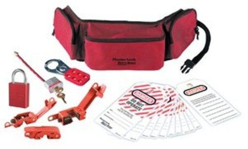 Master Lock Portable Lockout Pouch with Electrical Lockout Devices, Includes 1