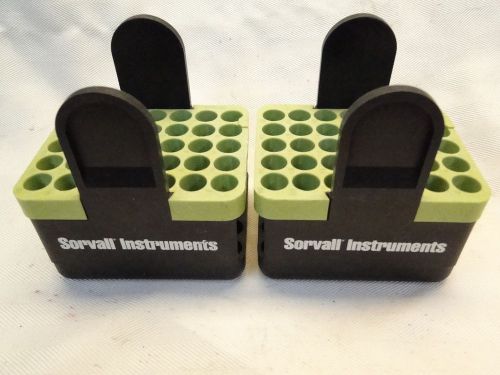 LOT OF 4 SORVALL INSTRUMENTS 00836 ROTOR ADAPTER BUCKET INSERTS
