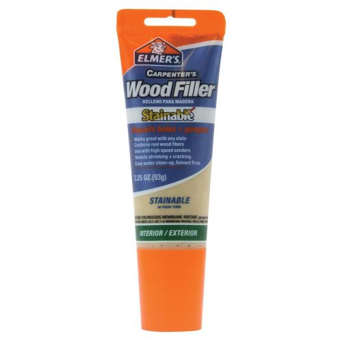 Elmers Stainable Carpenters Wood Filler 3.25 Ounce Tube