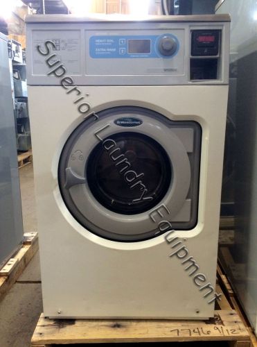 Wascomat W620CC Washer, 20Lb, White, Card, 120V, Reconditioned