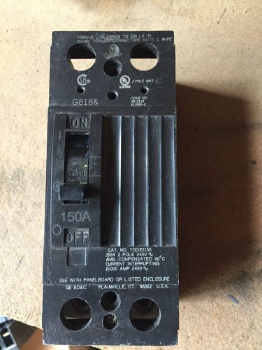 GE Circuit Breaker TQD22150 150 Amp 2 Pole