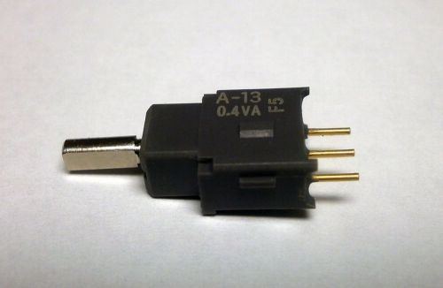 Nkk a13hp spdt toggle switch, on/off/on, subminiature, 0.4va @ 28v pcb mount for sale