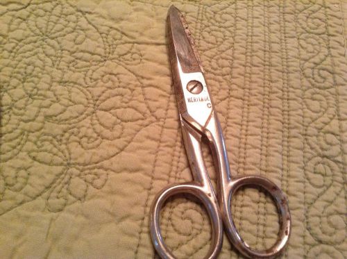 Vintage wire stripper scissors for sale