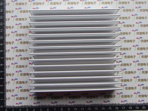 1PCS Silver 108*40*120MM Aluminum Heatsink Heat Sink Thermal Pad Transfer Blade