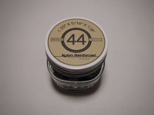 44 Rubber Washers | Nylon Reinforced | Mason Jar | 1.25&#034; X 5/16&#034; X 1/8&#034; | 1 1/4&#034;