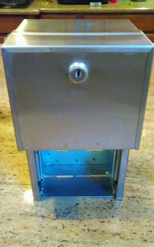 BOBRICK Surface Mount Toilet Paper Dispenser - Stainless Steel - NO KEY