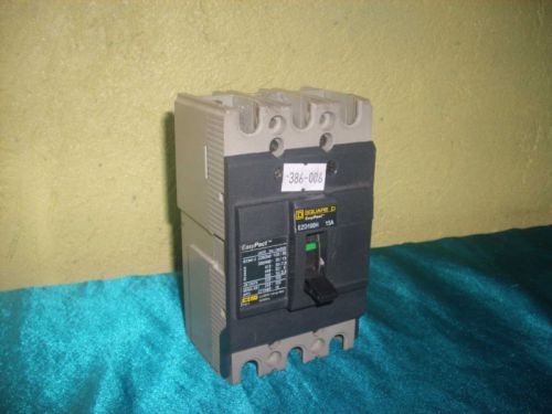 Square d ezd100h circuit breaker 15a for sale