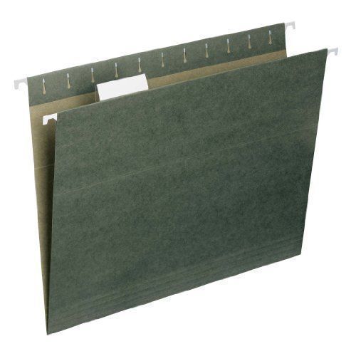 Letter Size Green Hanging File Folders Qty 125