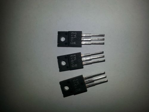 Set of 3 NPN Transistor Power Amplifier 2SD1913 D1913