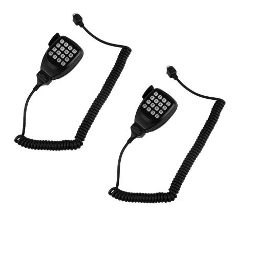 2pcs 8pin rj45 plug speaker mic for kenwood walkie talkie radio tk-868g tk-768g for sale