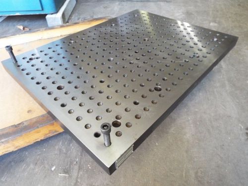 Cnc milling machine subplate stevens engineering 27.5 x 20.5 x 1.5&#034; chick type? for sale