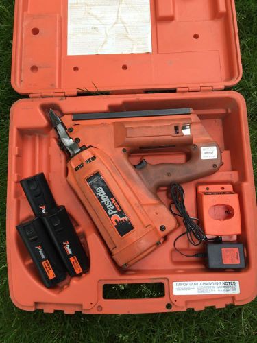 Paslode Impulse Framing Nailer With Case Charger 3 Batteries