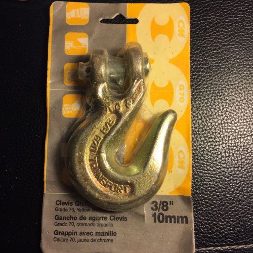 Cm clevis grab hook 6600lbs 3/8 10mm for sale