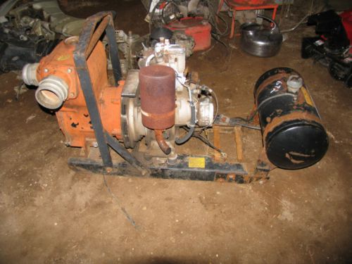 MQ 4&#034; Trash Water Pump with Hatz Diesel Motor Irrigation Transfer Pump