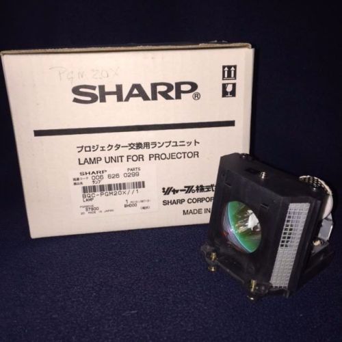 SHARP PGM20X//1 PROJECTOR LAMP IN CAGE MODULE NEW IN ORIGINAL BOX FREE SHIPPING