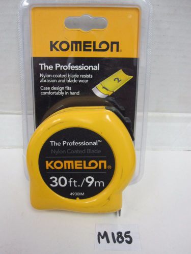 Komelon 4930IM The Professional 30-Foot Yellow SAE/Metric Inch Tape Measure