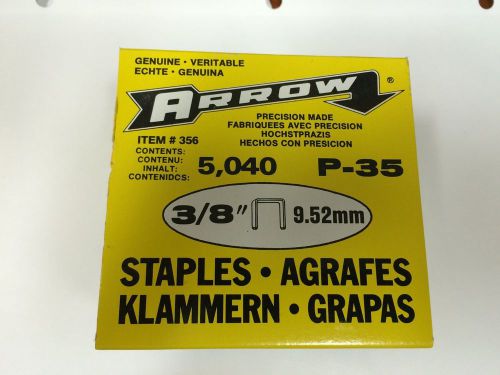 3/8 inch  Arrow staples for P35  stapler 5,040 staples