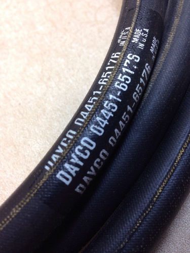 Dayco 04451-65176 round endless belt 9/16&#034;x 176&#034; solid black rubber for sale