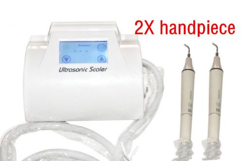 Touch Screen Dental Ultrasonic Piezo Scaler scaling Perio +2 handpieces fit EMS