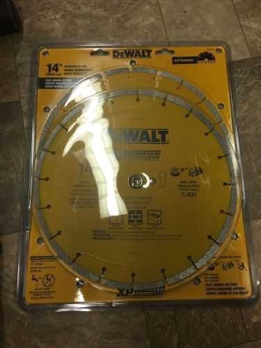 DeWalt DWA47421B2 14&#034; 355mm Segmented Rim Diamond Saw Blade Double Pack