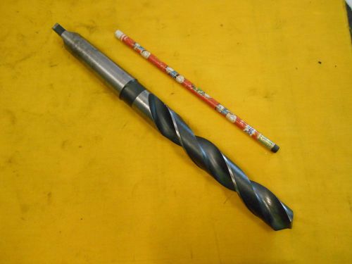 3 MORSE TAPER SHANK 29/32&#034; x 10 7/8&#034; DRILL BIT lathe mill mt tool HS USA