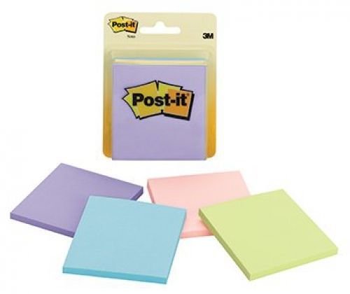 3M Post-It Notes 3 In. X 3 In. Pink, Yellow, Blue