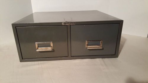 Vintage Steelmaster 2-Drawer File Cabinet ~ Vintage Small Parts Storage