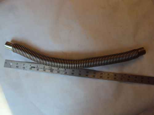 2p new stainless steel flex hose 1&#034; id , 20-3/4&#034; length for sale