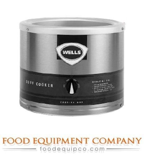 Wells llsc-7 round soup cooker countertop electric 7-quart wet/dry operation for sale