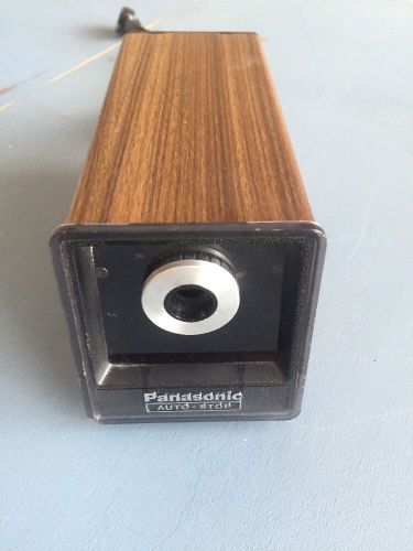 Panasonic Auto Stop Faux Wood Grain Electric Pencil Sharpener