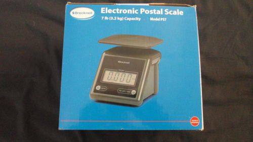 Brand new brecknell 7 lb electronic postal scale blue for sale