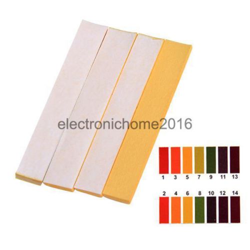 Pack of 80 strips ph 1-14 universal indicator tester papers for sale