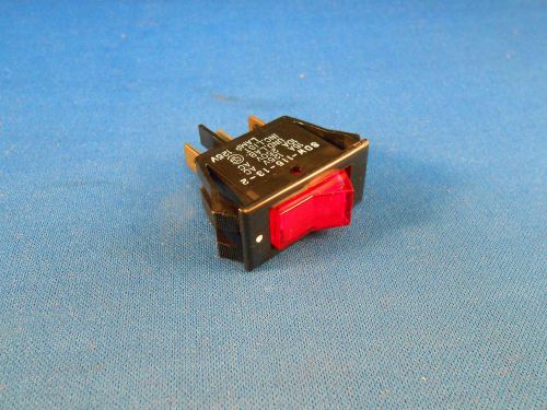 8DW WESTRONICS LIGHTED TOGGLE SWITCH 125VAC-15A/250VAC-10AMP PRESS IN MOUNT NOS