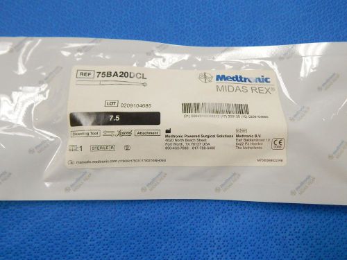 Medtronic 75ba20dcl midas rex tool 7.5 (qty 1) long dated 6 months+ for sale