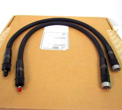 2 mega phase mp85133f-30 flexible 30&#034; test port cables - matched set for sale