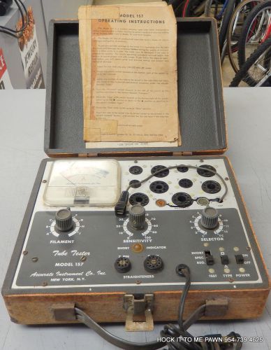 Accurate Instrument Company Model 157 Tube Tester