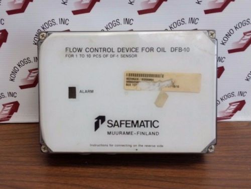 Safematic DFB-10 Flow Control Device