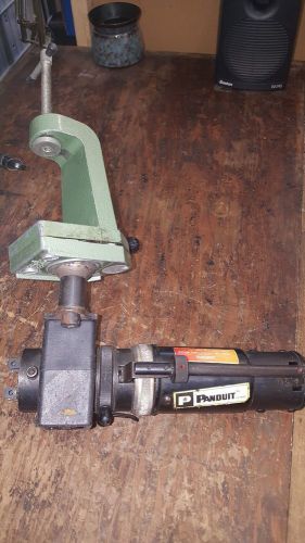 USED PANDUIT PNEUMATIC CRIMP TOOL GR-XI &#034;NO CRIMPERS&#034; UNTESTED