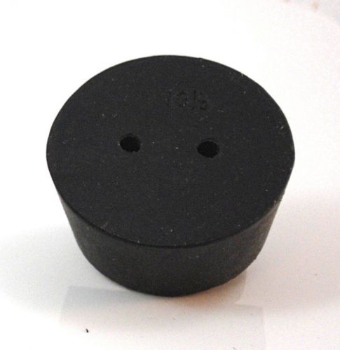 Rubber stopper: two-hole: 10.5: stopper  high quality for sale
