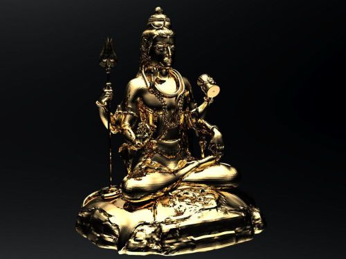Indian deity Shiva 3D STL file 3D Model