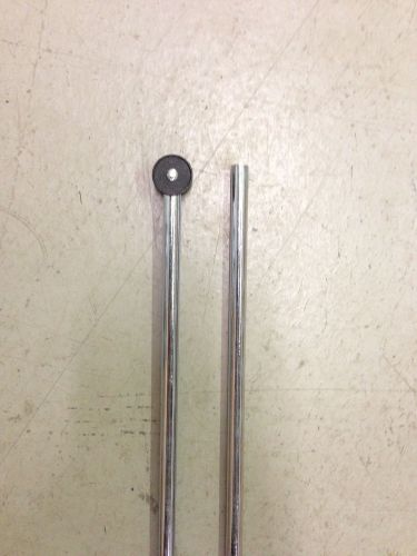 Metal Round Rods (2 pcs). 1000 mm long
